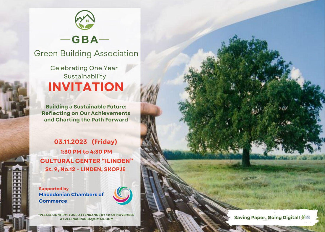 Collaborating for Sustainability: Czech Macedonian Association of Commerce Joins Forces with Green Building Association and TB HOME at Eco and Green Building Conference